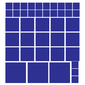 Quadrados Azuis