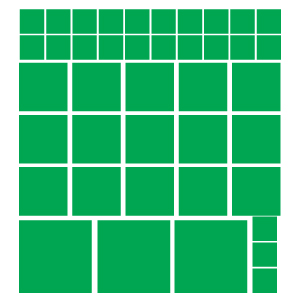 Quadrados Verdes